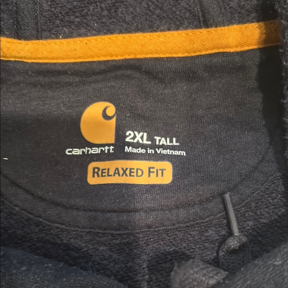 Carhartt Navy Hoodie - Picture 2 of 5